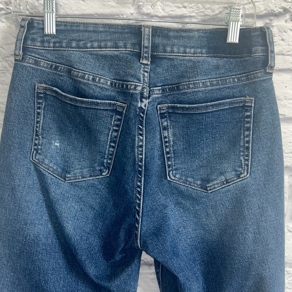 Hint of Blu high waist released hem straight leg jeans - Picture 8 of 10
